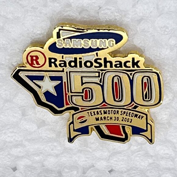 VTG Samsung Radio Shack 500 Texas Motor Speedway Hat/Jacket/Lapel Pin  2003 - Picture 2 of 8
